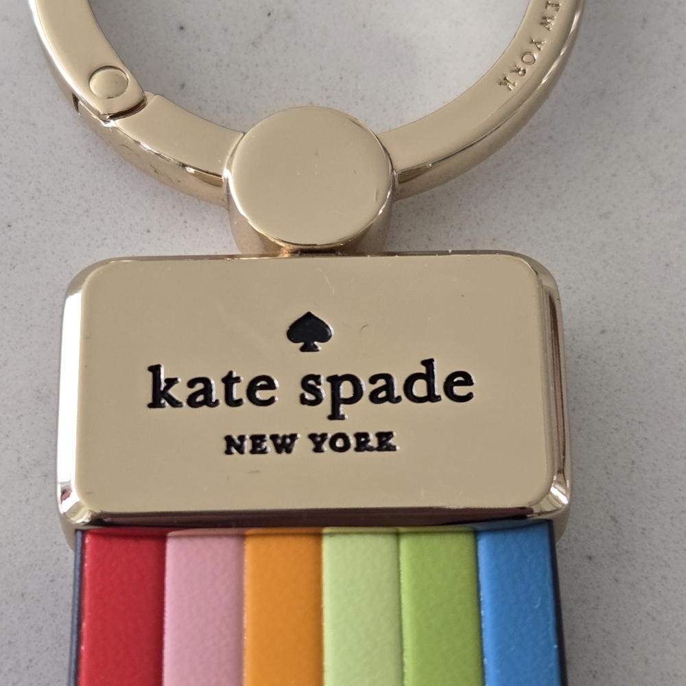 Kate Spade Rainbow Keychain - Picture 8 of 11
